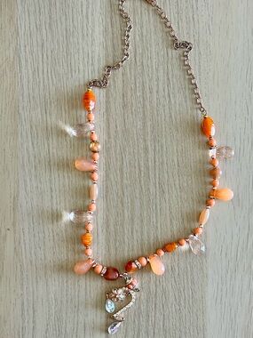 Beaded Pendant Necklace